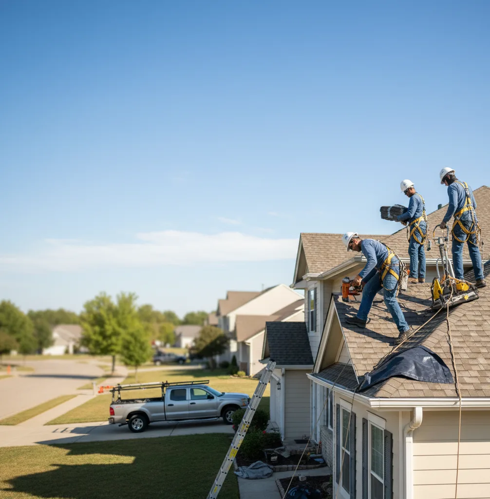 Storm Damage Repair in Shamrock, TX